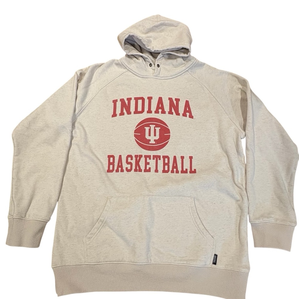 Indiana Basketball Vintage Hoodie Sweatshirt XL